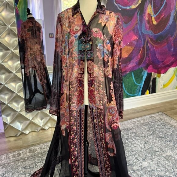 Camilla Printed Trench, Swinging Sixties - Picture 1 of 6